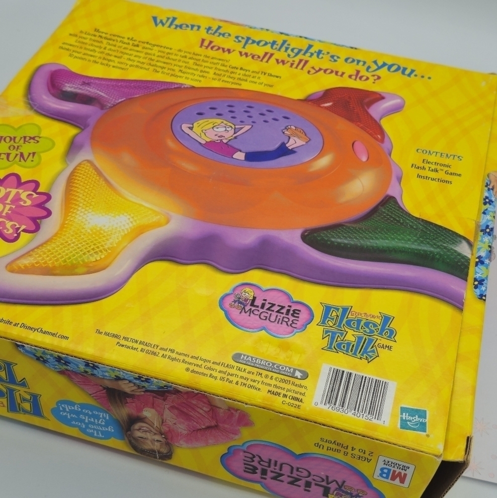 Vintage 2003 Lizzie McGuire Electronic Flash Talk Game RARE - Picture 7 of 11